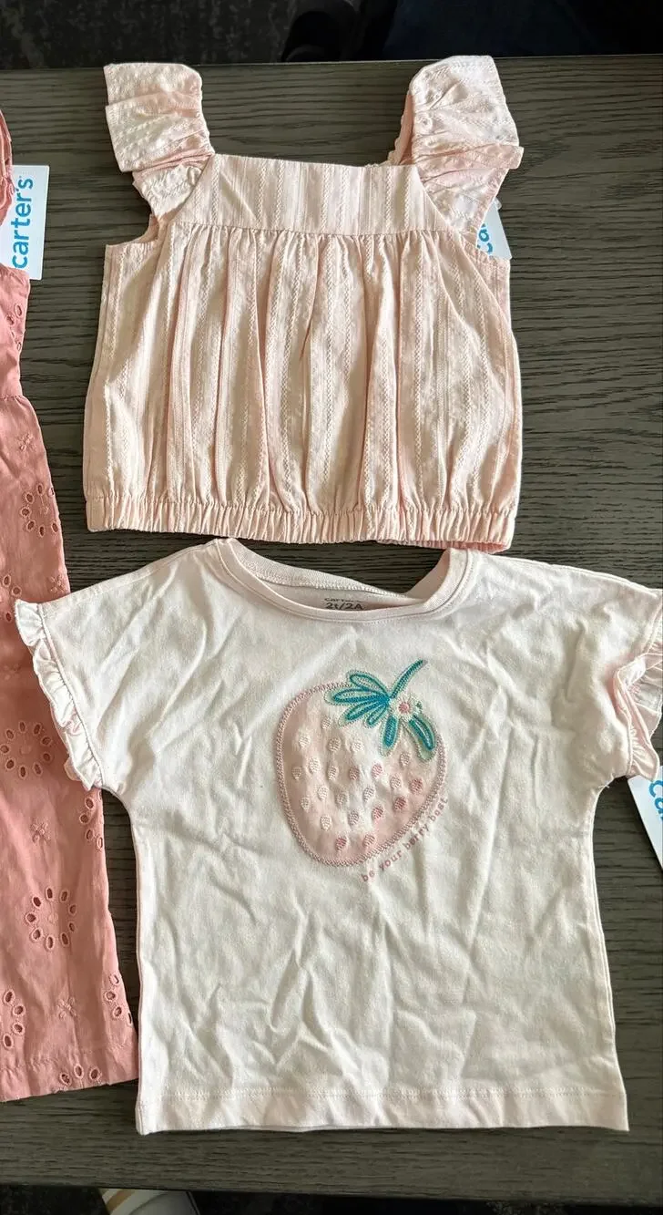 New Carters Girl Tops-2T